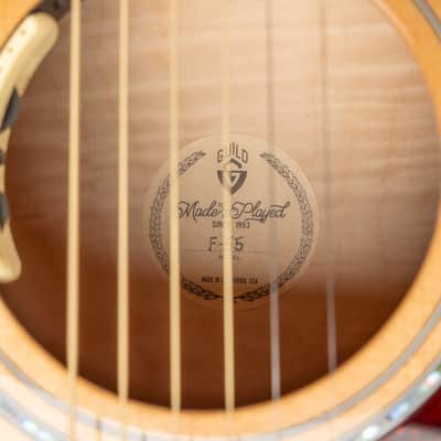 2023 Guild USA F-55E Maple - Natural | All Solid USA Jumbo Acoustic Guitar L.R. Baggs Anthem Pickup Arched Back | CoA OHSC image 18