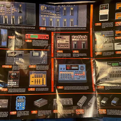 Boss Product Line Up Foldout Vol's 1 and 2 2000 and 2003 image 4