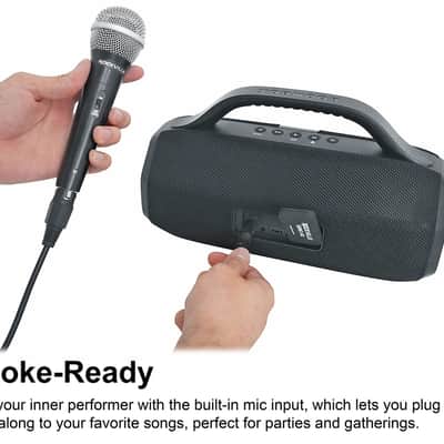 2) Rockville SONIC-50L Wireless Linking Portable Bluetooth Party Speakers+Mic In image 6