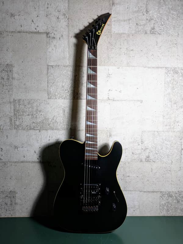 Charvel by Jackson TE-090-SH 1990 Telly Telecaster Black image 1