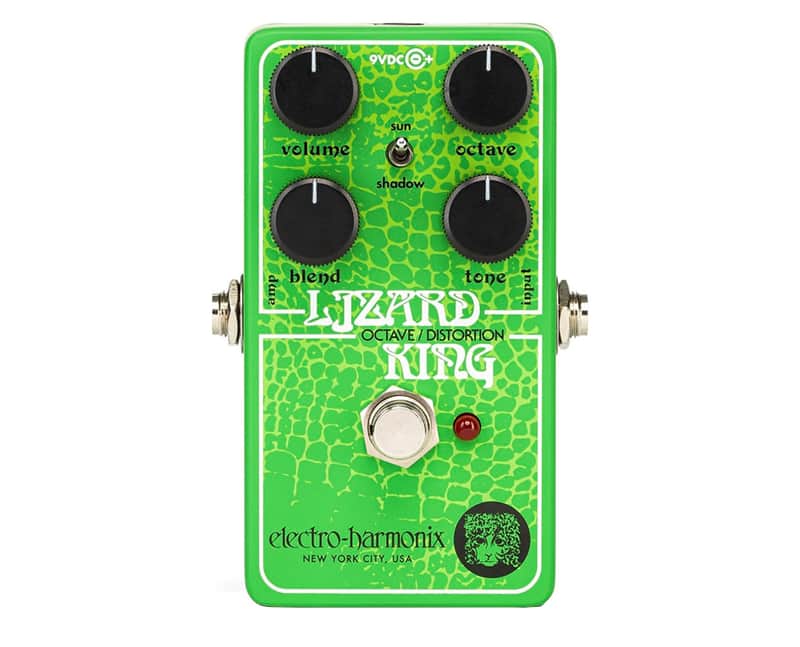 Electro-Harmonix Lizard King Bass Octave Fuzz Pedal - Open Box image 1