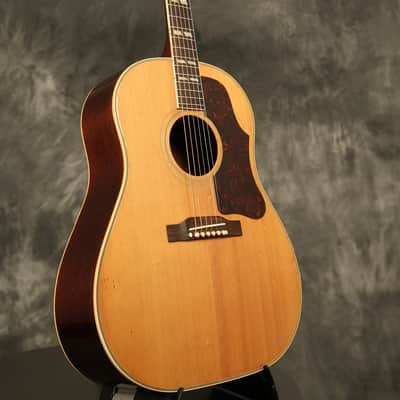 1957 Gibson Country Western SJN Natural acoustic flattop image 9