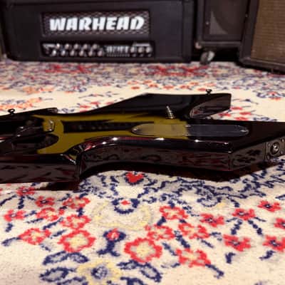 2007 B.C. Rich MK3 Warbeast 7-String - Black w/ Red Bevel image 17