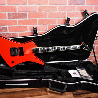 Jackson USA Marty Friedman Signature Kelly KE1MF 1998 Ferrari Red w/Black Bevels w/Jackson TSA Case image 2