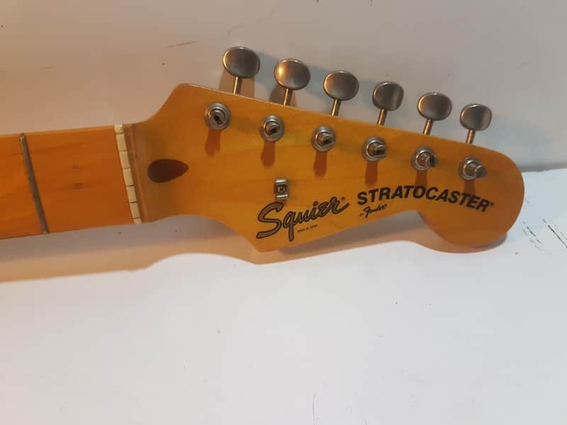 1984 SQUIER by FENDER STRATOCASTER JV SERIES NECK JAPAN image 1