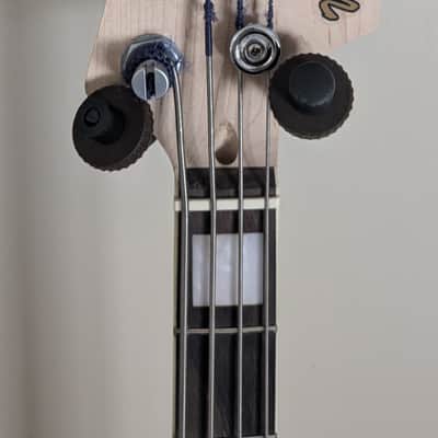 Wide Load Meteor Bass - Dirty Blonde Semi-Gloss Ash Body - Maple/Rosewood Neck - GFS RedActive Electronics image 3
