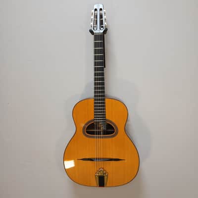 2024 Shelley D Park Rare Non-Cutaway Gypsy Jazz w/ Structured Gig Bag image 3