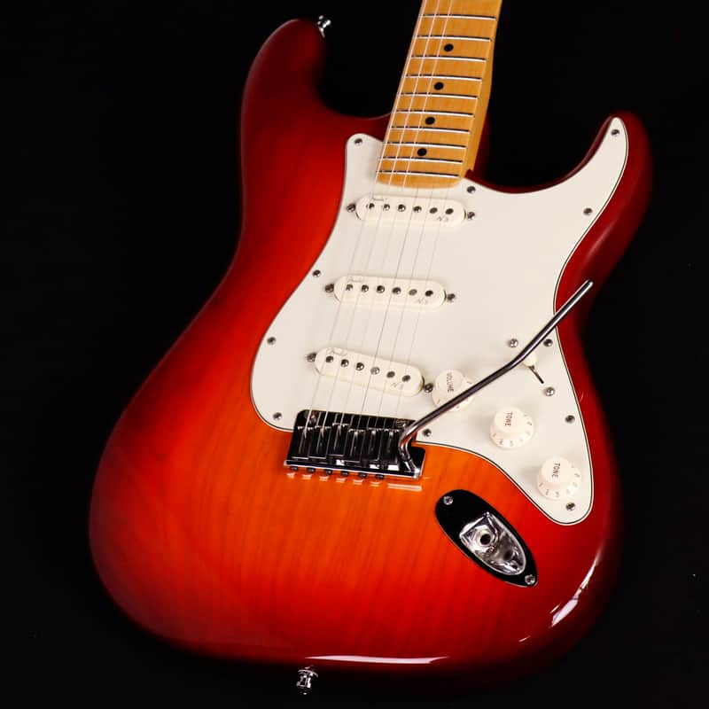 Fender USA American Deluxe Stratocaster N3 Ash Aged Cherry Burst Maple Fingerboard [SN US12078684] [12/07] image 1