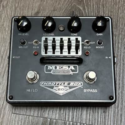 Mesa Boogie Throttle Box EQ Overdrive Pedal 2010s - Black image 1