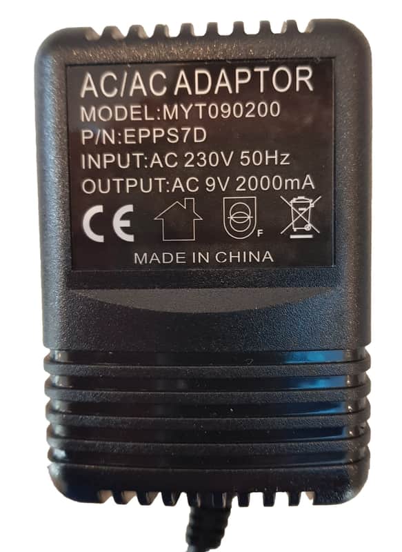 Power Supply Replacement for Digitech Bp8 Bass Effects Pedal Adapter Uk 9V 4 Pin Din image 1