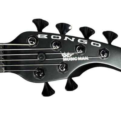Ernie Ball Music Man Bongo 6 HH, Stealth Black/ Ebony *IN STOCK* image 10