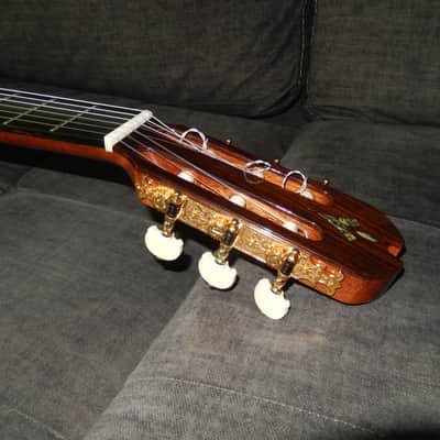 LEGENDARY "EL VITO" PROFESSIONAL RLC - LUTHIER MADE - WORLD CLASS - CLASSICAL GRAND CONCERT GUITAR - CEDAR/INDIAN ROSEWOOD - LATTICE BRACING image 5