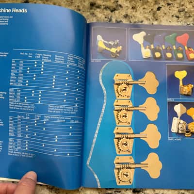 Schaller Catalog 1984 wah wha fuzz phaser tremolo distortion parts tuners pickup image 3