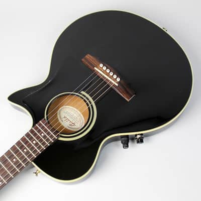 Guild Songbird Black Vintage Thinline Acoustic Electric Guitar w/OHSC image 5