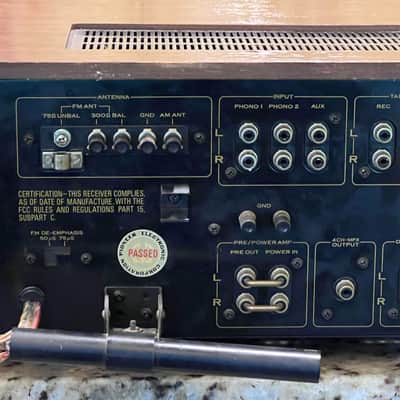 VINTAGE PIONEER SX-838 RECEIVER 50WPC Serviced, Cleaned,Tested, New LED'S (NICE) image 11