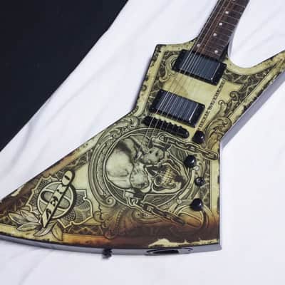 DEAN Dave Mustaine Zero "In Deth We Trust" electric GUITAR Z Graphic Top w/ CASE image 4