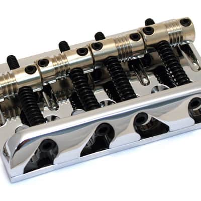 Genuine Fender American Standard Big Block High Mass Vintage Chrome Bass Bridge image 2