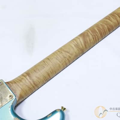 [SALE!!] Xotic XSC-2 Heavy Aged Gold Parts (Ocean Turquoise Metallic) image 6