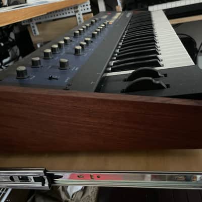 Korg PolySix 1980s - Navy Blue (Kiwi Six mod, midi) owned by Junkie XL, professionally serviced in 2025 image 2