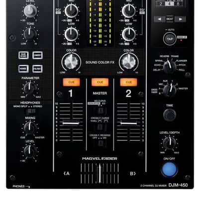 Pioneer DJ DJM-450 2-Channel DJ Mixer image 1