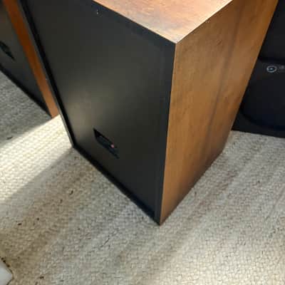 Vintage JBL L100 century Early 70s - Original walnut veneer image 4