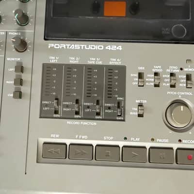 TASCAM 424 PortaStudio 1990s - Gray - SERVICED image 5