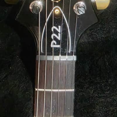 PRS P22/Custom 22 Piezo Stoptail 10-Top 2012 Charcoal Tri-Color Burst imagen 3