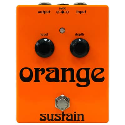 Orange Sustain Effect Pedal image 1