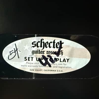 Schecter Custom Hand-Painted PT Diamond Series image 5