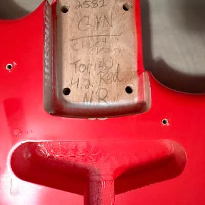 Guitar Mill Stratocaster Body - Nitro Torino Red image 2