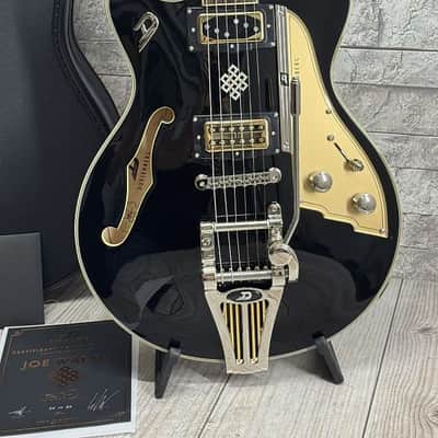 Duesenberg #DAC-JW-BK - Alliance Series Joe Walsh Black Electric Guitar with Case image 1