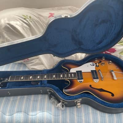MINT!! 2015 Epiphone limited Edition Elitist 1965 Casino Vintage image 3