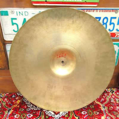 ZILDJIAN A 21" Ride, late 1960s. (ZIL22MARTUX) image 2