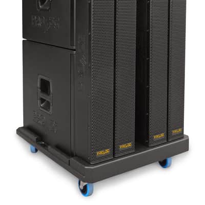 (2) PRO DG IRIS 5200W Portable Line Array with 18-inch Subwoofer - Pioneer DDJ-FX4 - AxcessAbles Portable DJ Table - Tascam TH02 - PSG Audio C350 - (2) XLR Cables Bundle image 10