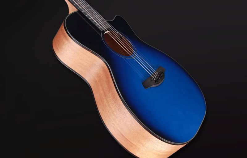 Furch acoustic guitar Spectra Plus OMc-EM a Capri Blue (Ship in about 2 weeks) image 1