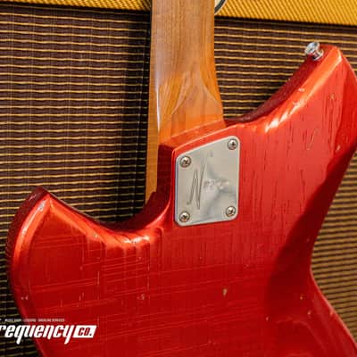 Novo Serus P2 in Candy Apple Red with a East Indian Rosewood Fret Board - 2025 image 18