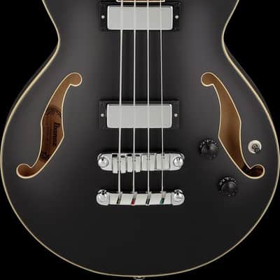 Ibanez AGB200 Semi-hollow Bass Guitar - Black Flat (AGB200BKF) image 12