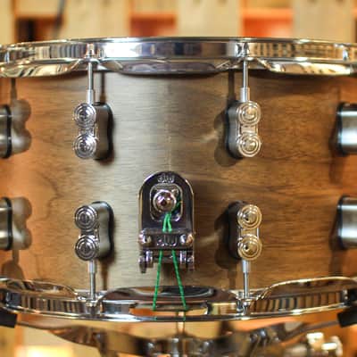 PDP 8x14 Limited 20-Ply Maple Walnut Snare Drum - PDSN0814MWNS image 2