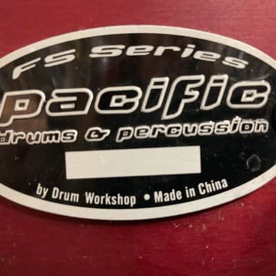 PACIFIC (PDP)- FS Series Snare Drum - Black Cherry Satin Fade image 2