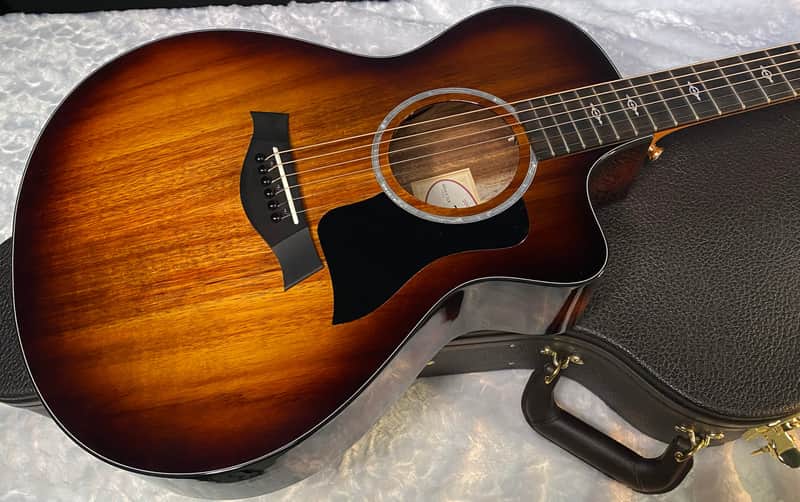 NEW! Taylor 222ce-K DLX Grand Concert Acoustic-Electric Guitar - Tobacco - 4.5lbs - Authorized Dealer - G06296 image 1