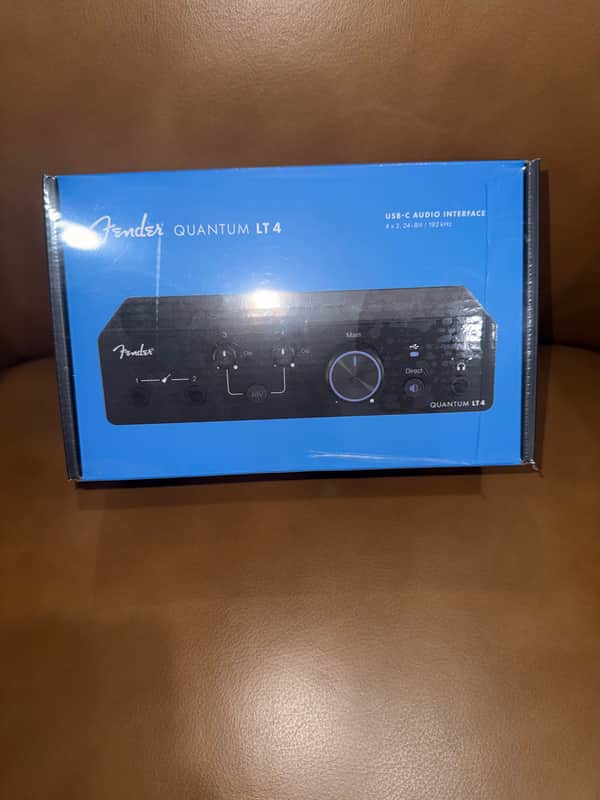 Fender Studio Quantum LT 4 USB-C Audio Interface 2026 - Present - Black image 1