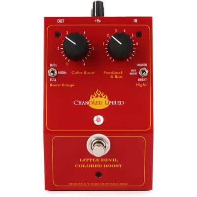 Chandler Limited Little Devil Colored Boost Guitar Pedal