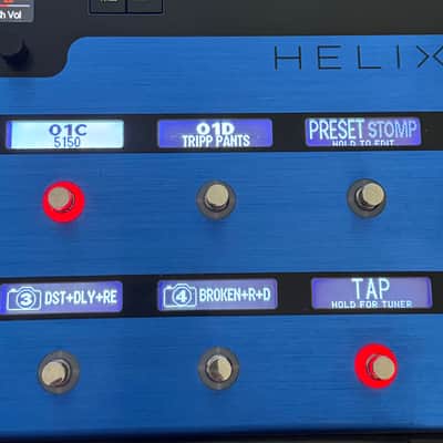 Line 6 Helix Floor - Limited Edition - Lightning Blue image 11