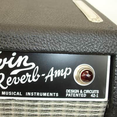 2007 Fender '65 Twin Reverb Reissue 85-Watt 2x12" Guitar Combo Amp w/ Footswitch image 9