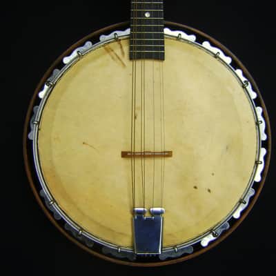 RARE Vintage 1920s Melody Major Banjolin (Banjo Mandolin) With Original Case  Natural image 7