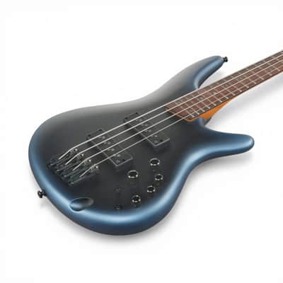 Ibanez SR500NMAM SR Standard 4-String Electric Bass – Midnight Arctic Ocean Matte – Nordstrand Pickups, Active/Passive EQ image 6