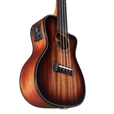 Alvarez AU66CCESHB Artist Concert Cutaway Acoustic-Electric Ukulele (Shadowburst) image 5