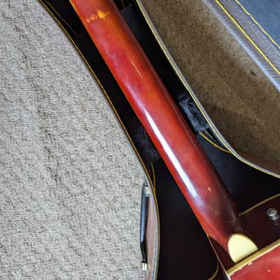 Silvertone 1382L (Kay K161 Thin Twin/Jimmy Reed) 1957 - Sunburst image 8
