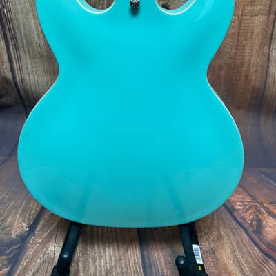 Hagstrom VIK-ABE - Aged Sky Blue image 4