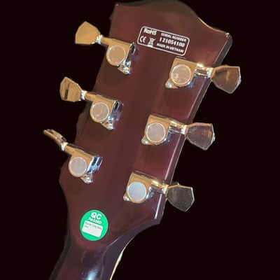 IVY-IJZ-300 Semi Hollow Jazz Guitar-Sunburst- Fully Set up image 7